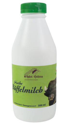 frische Büffelmilch von der Chäs-Hütte in Meierskappel